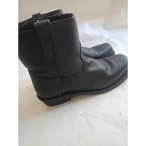 Dingo Boots 12D Rev Up Zipper Up Square Toe Biker Motorcycle DI19090 - Picture 3 of 15